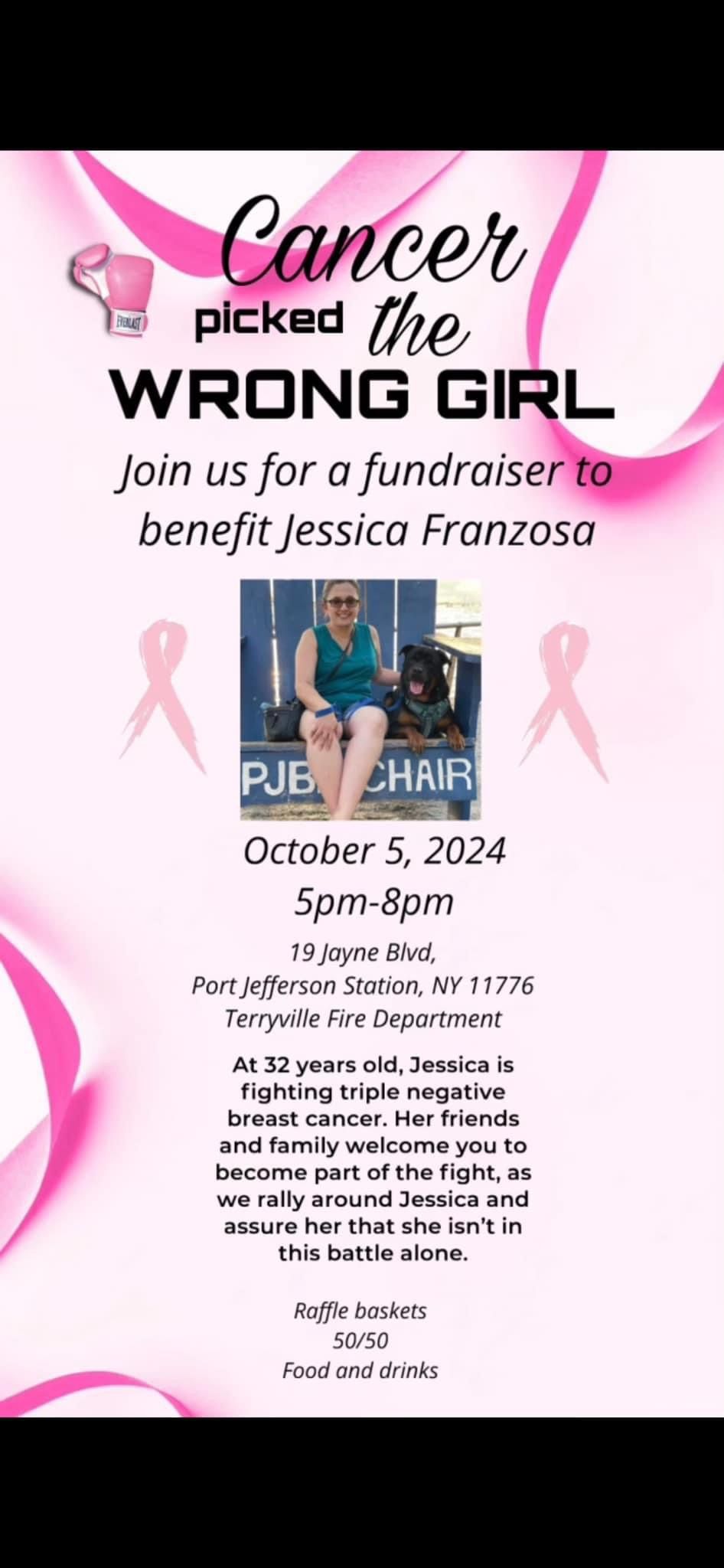 Cancer picked the wrong girl! Fundraiser for Jessica Franzosa