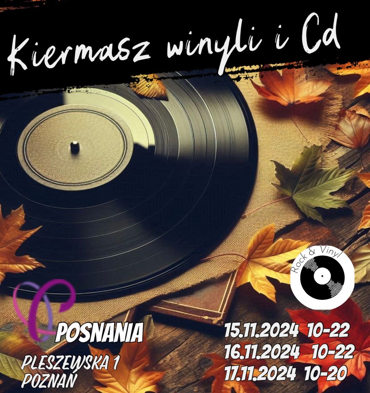 Wow! Trzydniowy Kiermasz ROCK & VINYL! Winyle i CD w Posnanii!