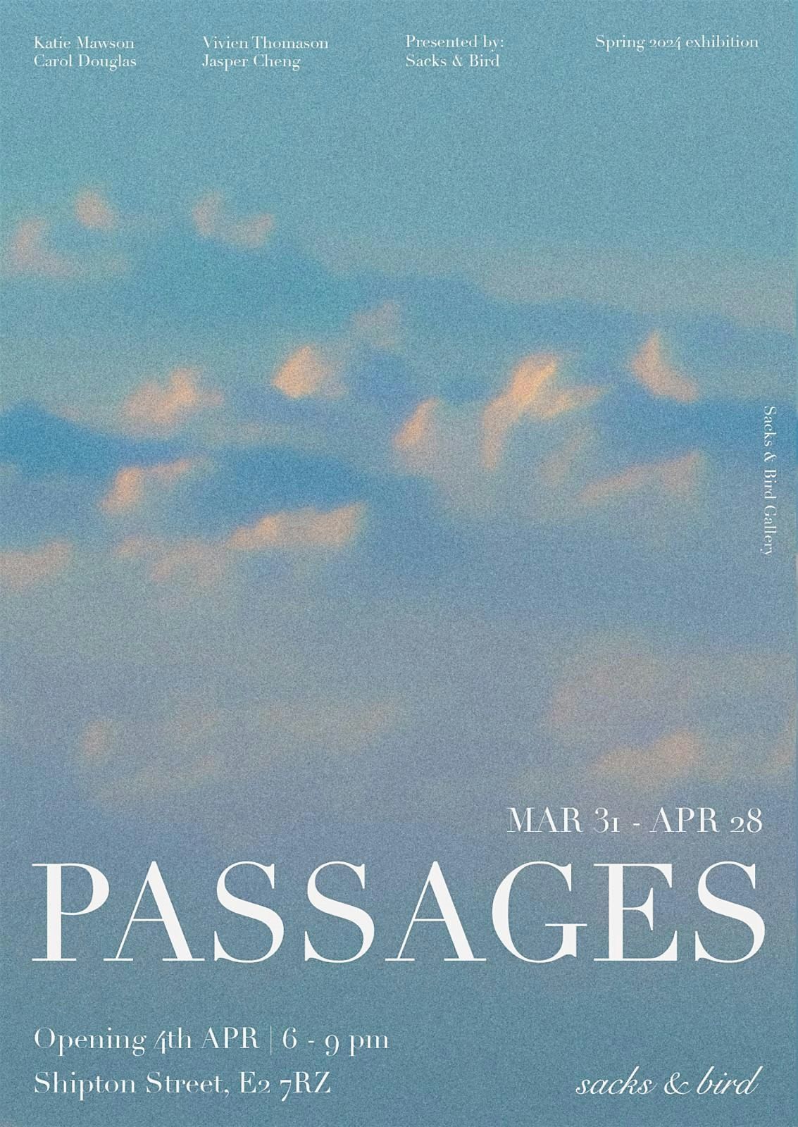Passages: Exhibition Opening Night