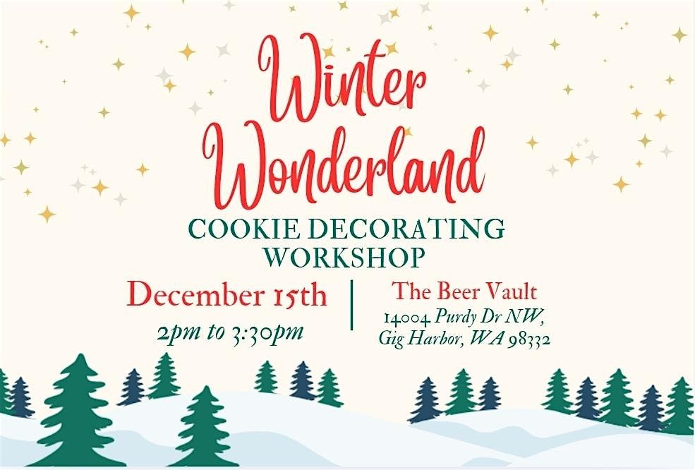 Winter Wonderland Cookie Decorating Workshop