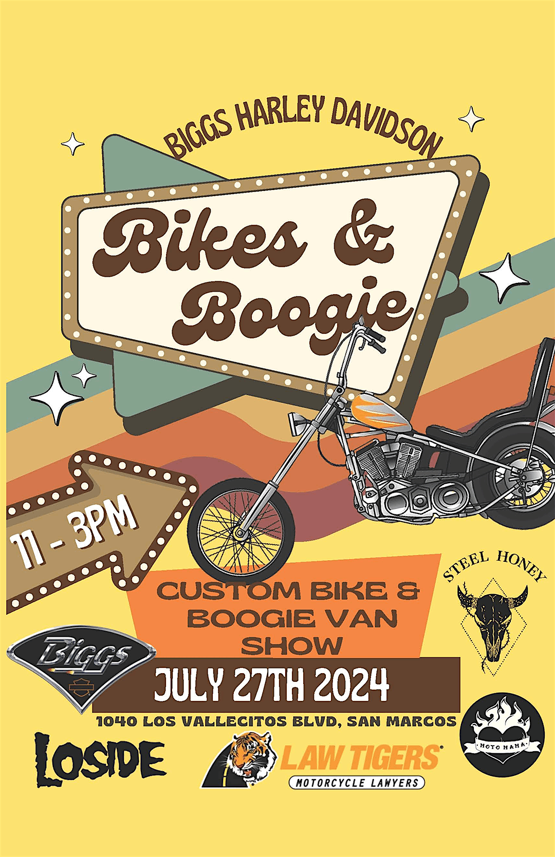 Bikes & Boogie Van - Custom Bikes and Boogies Van Show
