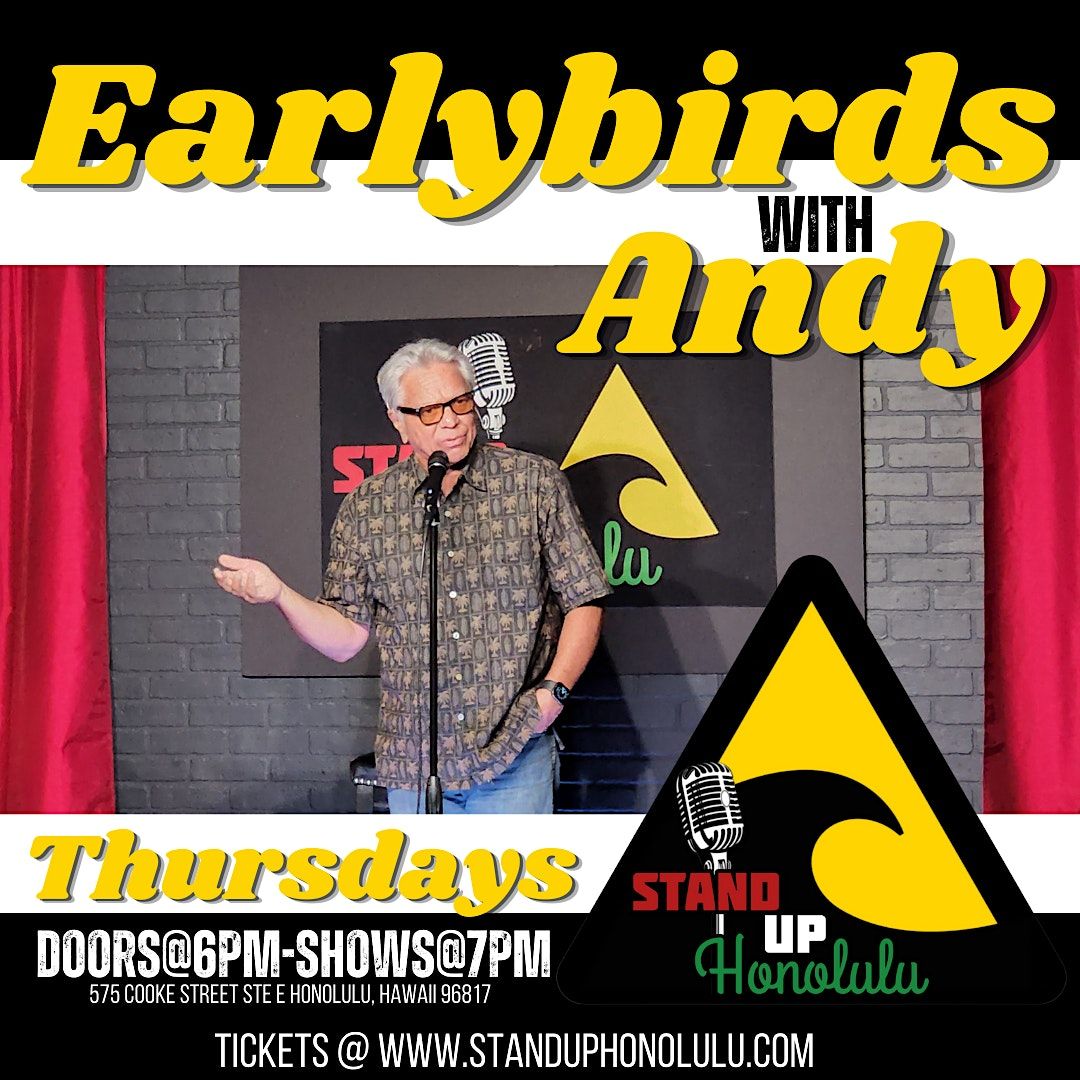 Earlybird Comedy Showcase - Andy Bumatai