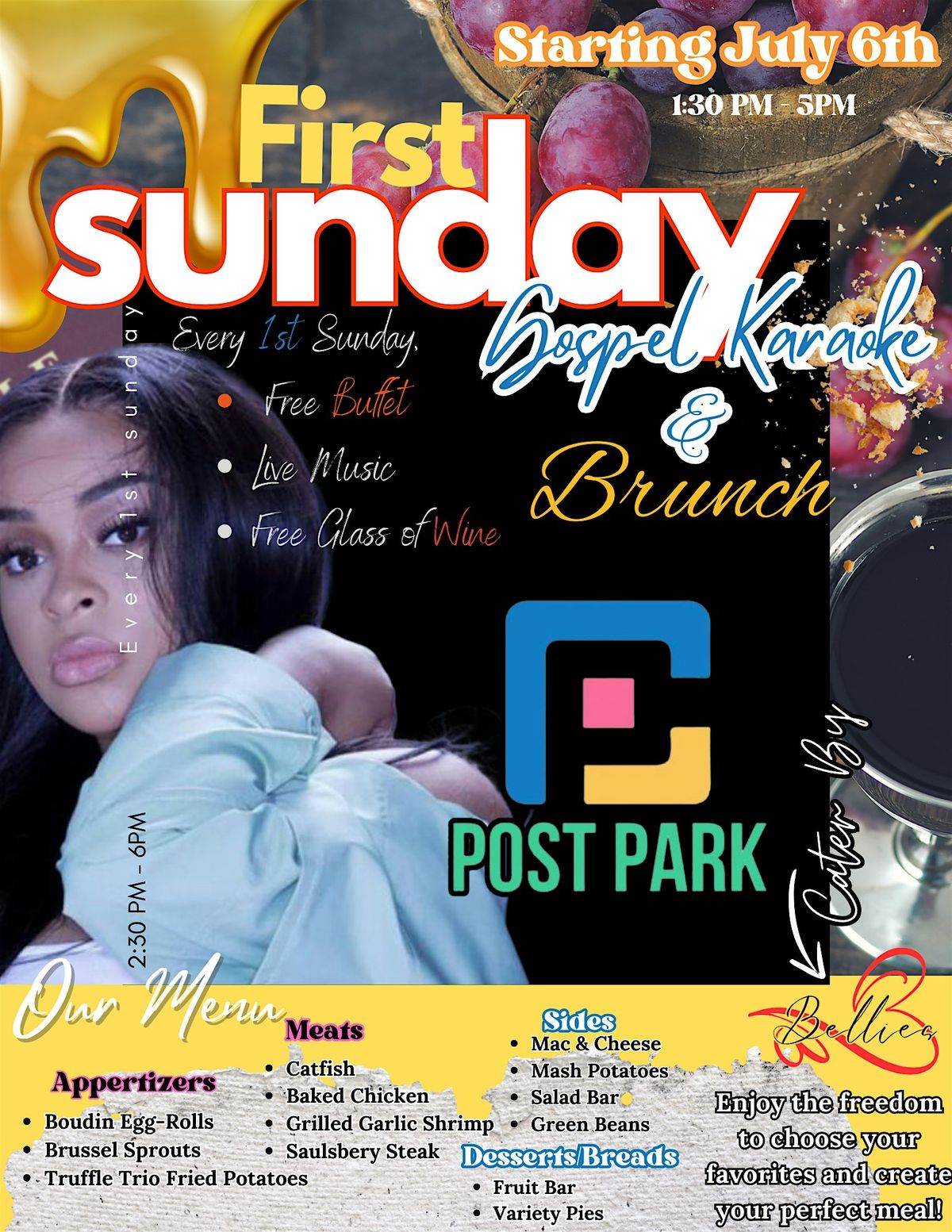 First Sunday (Gospel karaoke Soulfood Brunch)