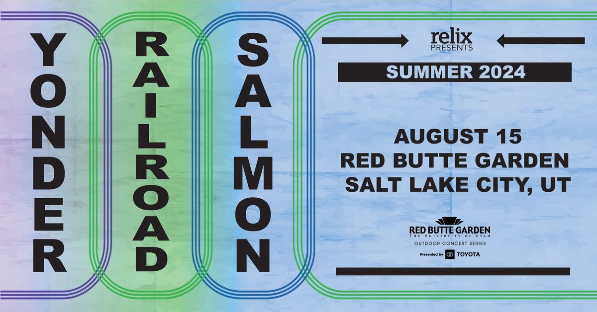 Yonder Mountain String Band, Railroad Earth, & Leftover Salmon | Outdoor Concert Series 2024
