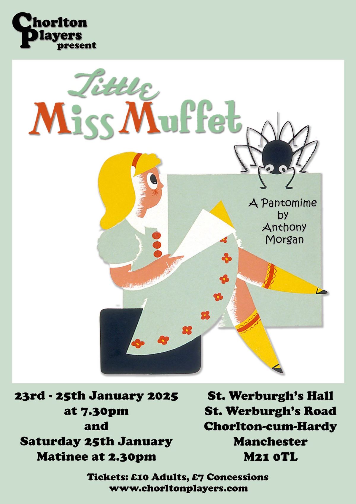 Chorlton Players - Little Miss Muffet a Pantomime