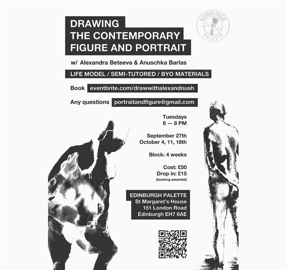 Drawing the Contemporary Figure and Portrait (Edinburgh)