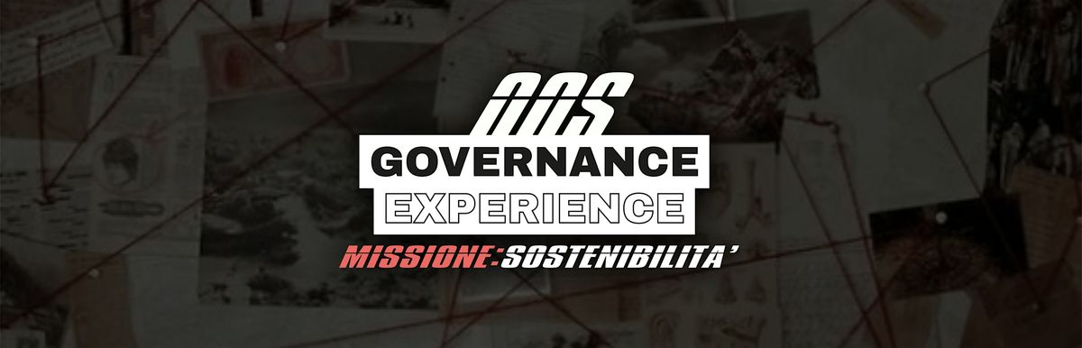 00S Governance Experience: Missione Sostenibilit\u00e0