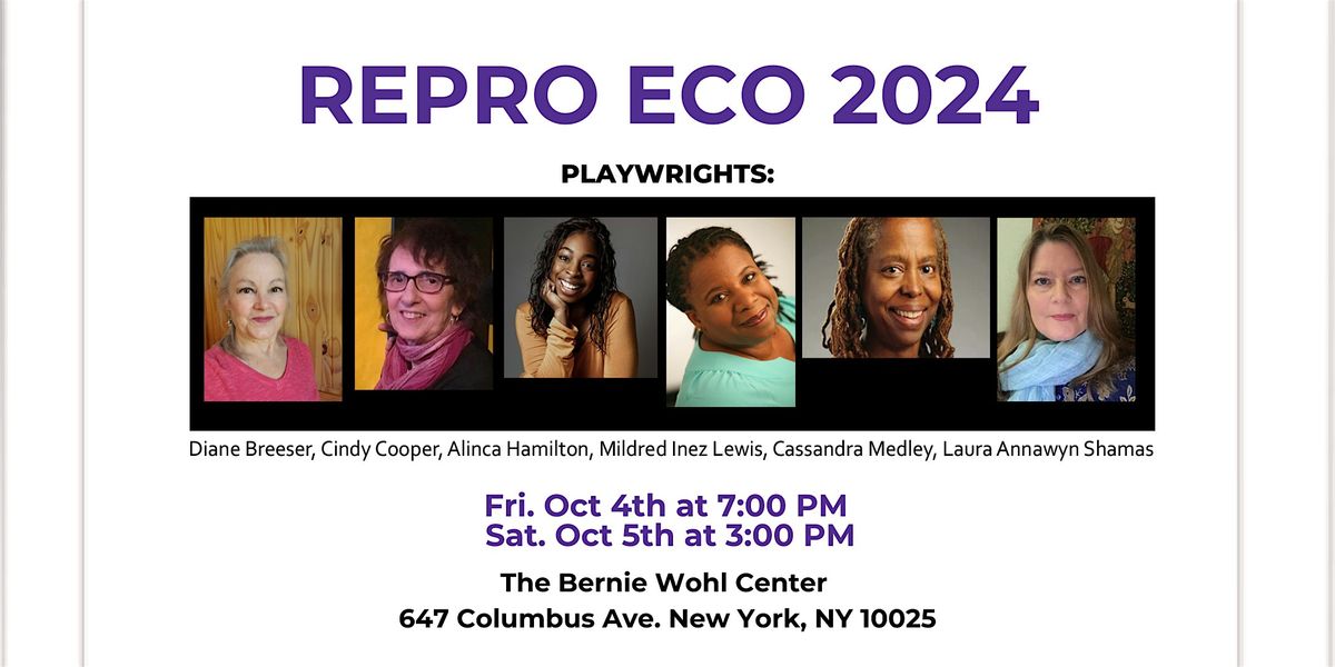 ReproEco: Six Short New Plays