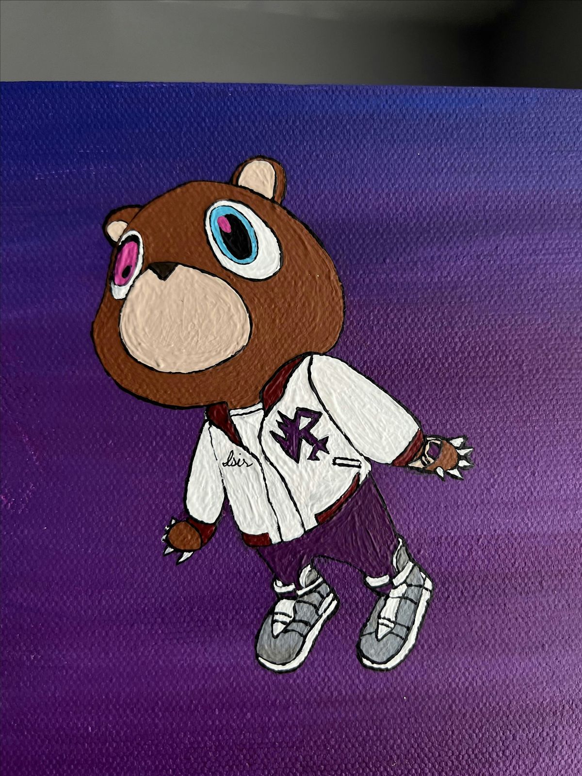 Kanye Graduation Bear Sip & Paint