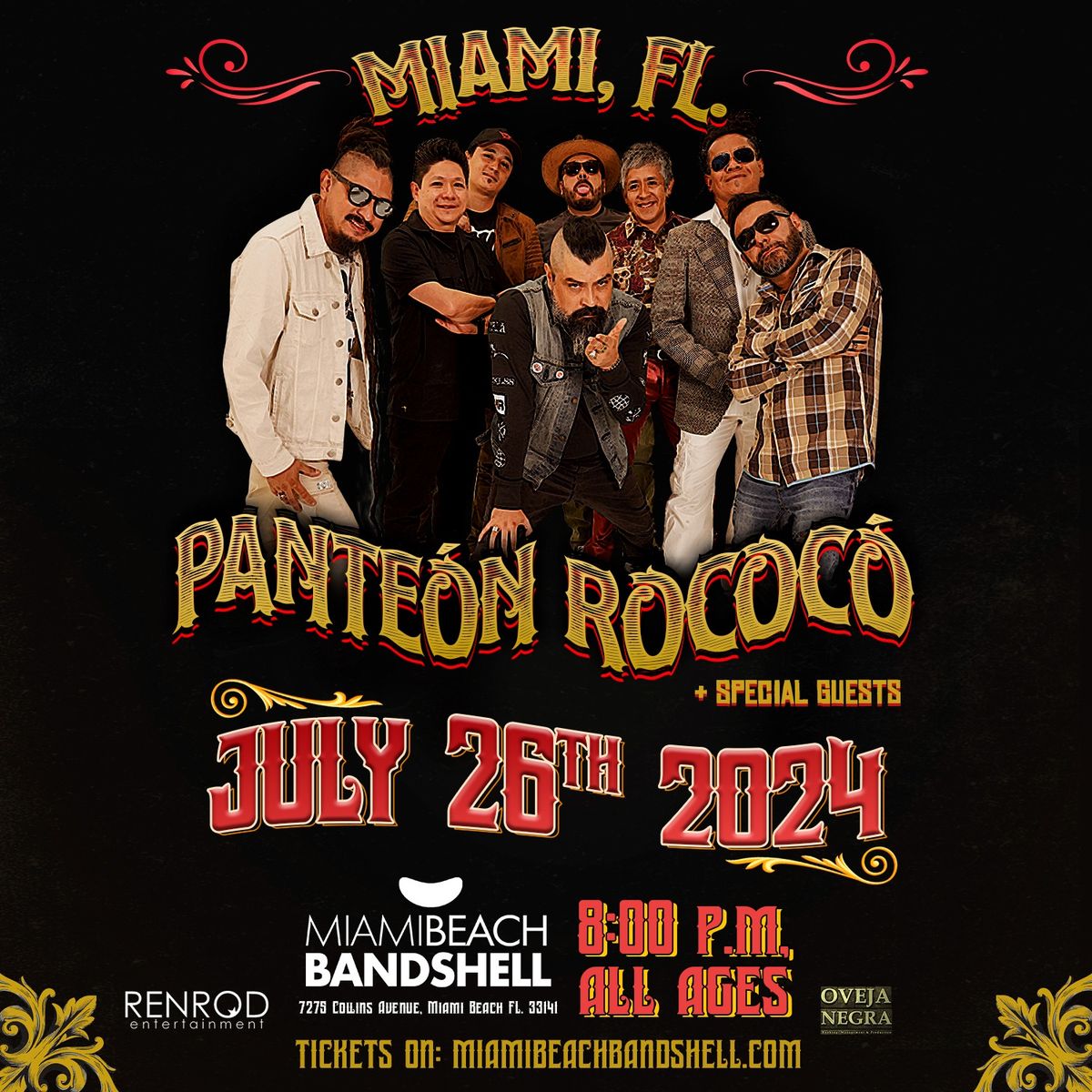 PANTEON ROCOCO EN MIAMI