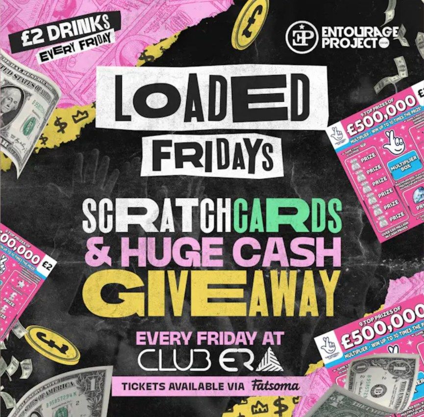 LOADED: SCRATCH CARDS & CASH GIVEAWAY