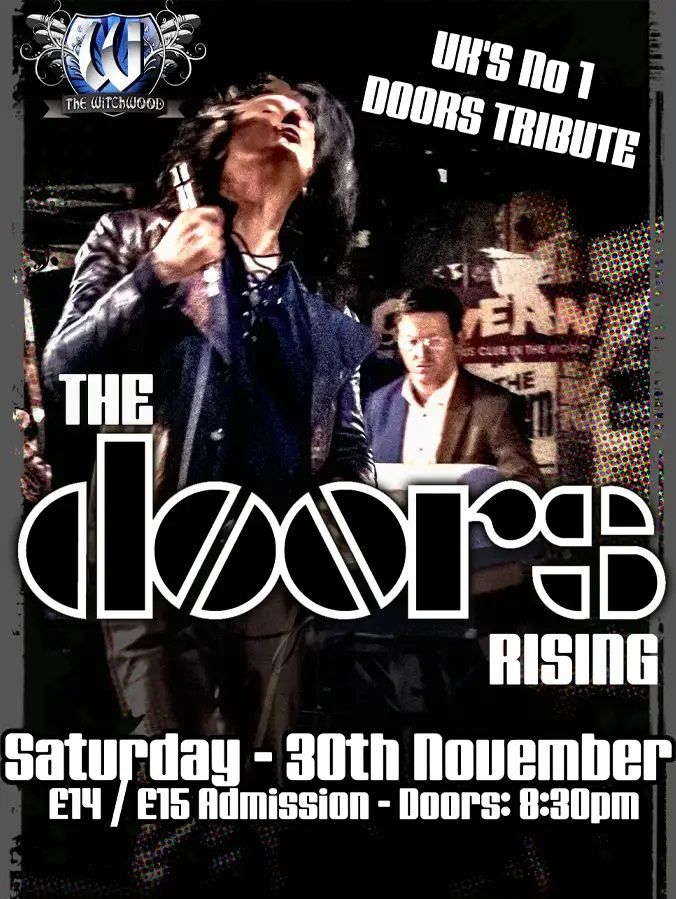 The Doors Rising return to The Witchwood, Ashton-under-Lyne