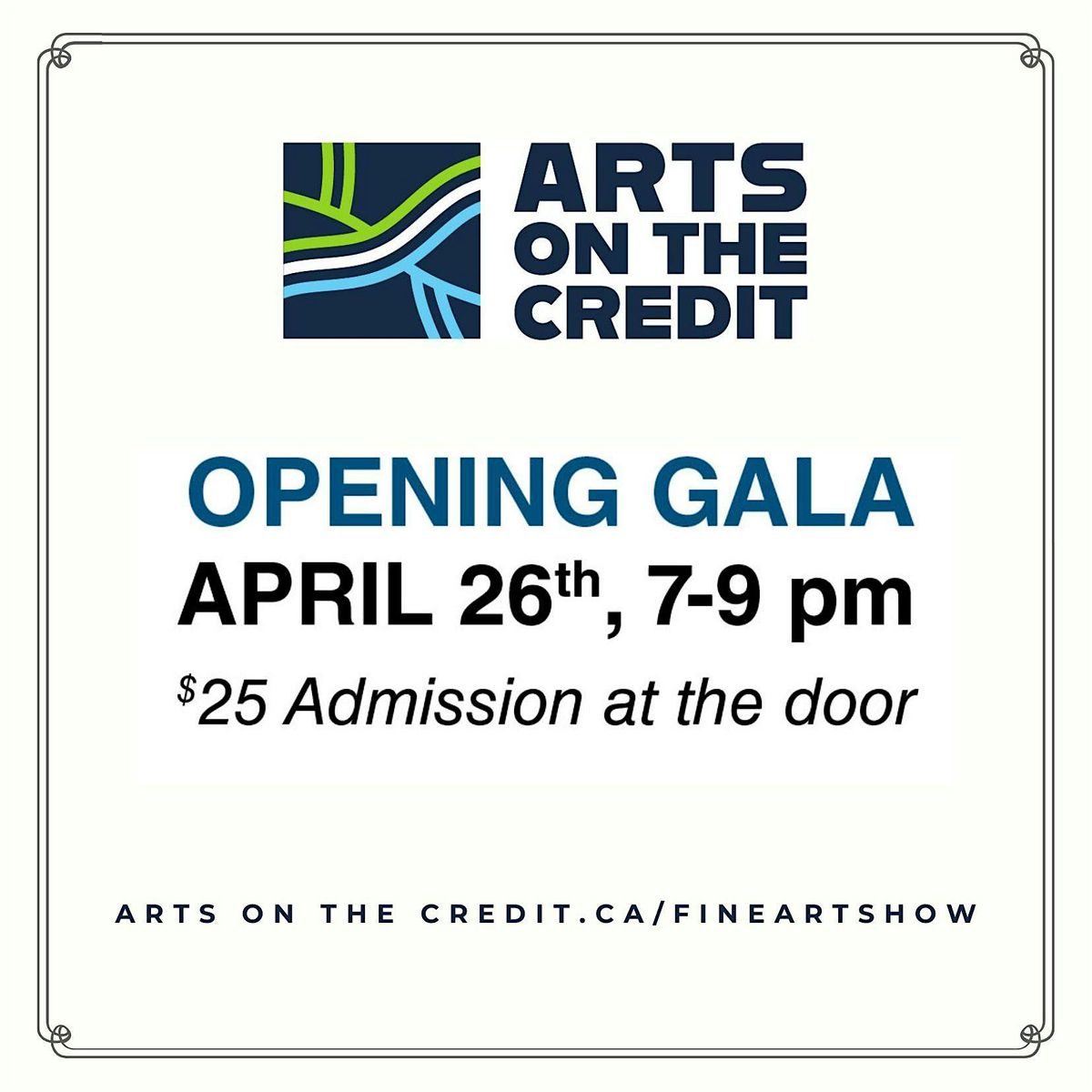 Arts on the Credit Opening Celebration