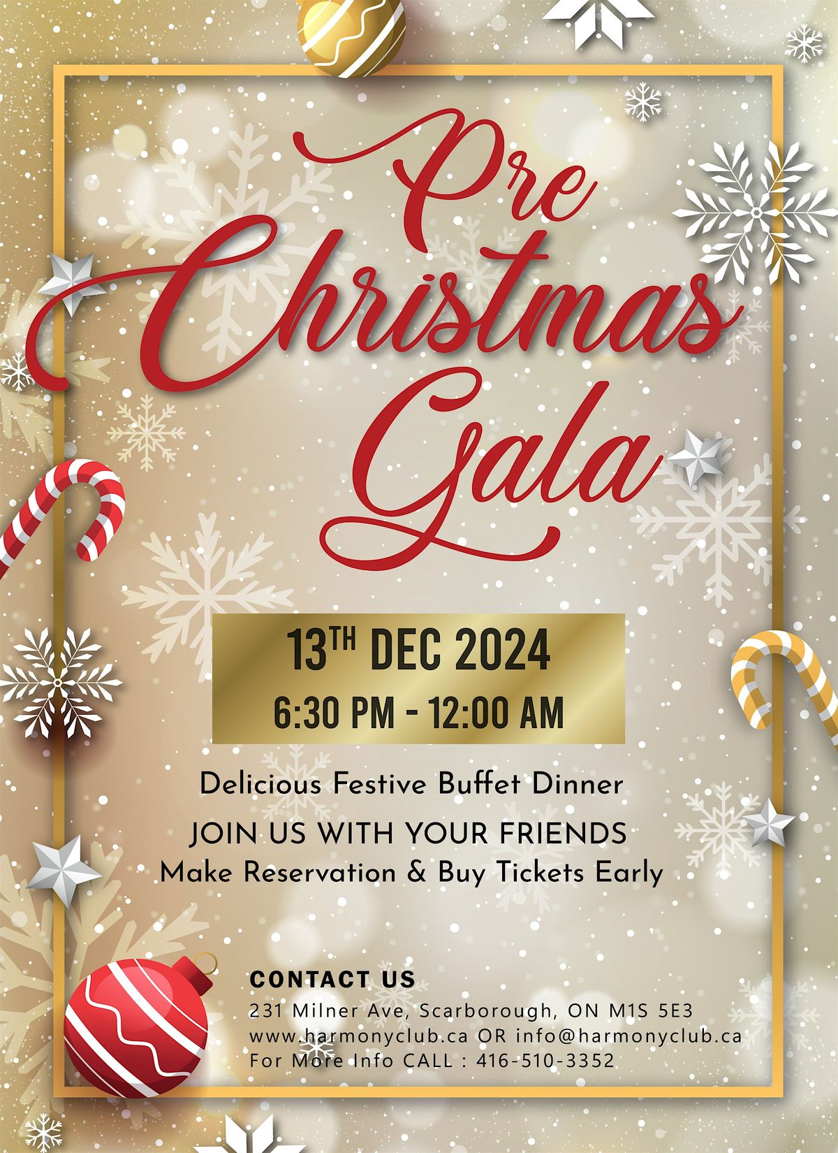 Pre-Christmas Gala