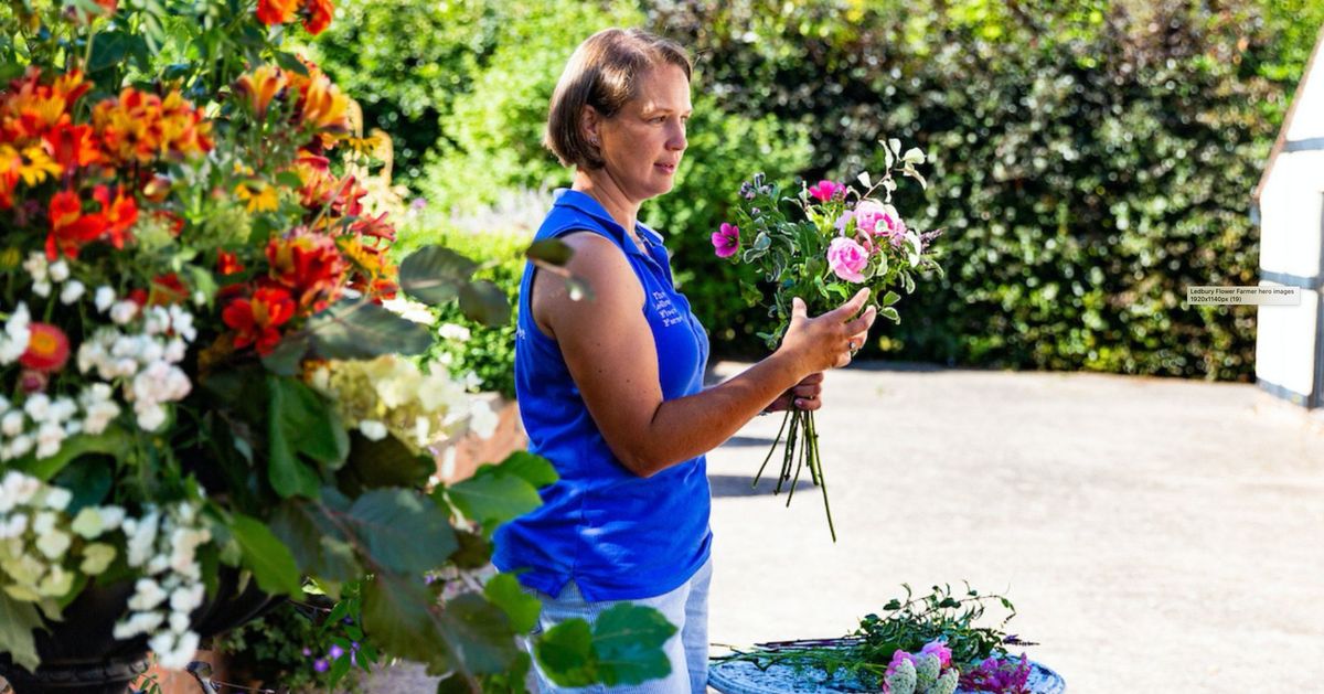 Sustainable Christmas Flowers with Rozanne Delamore, The Ledbury Flower Farmer