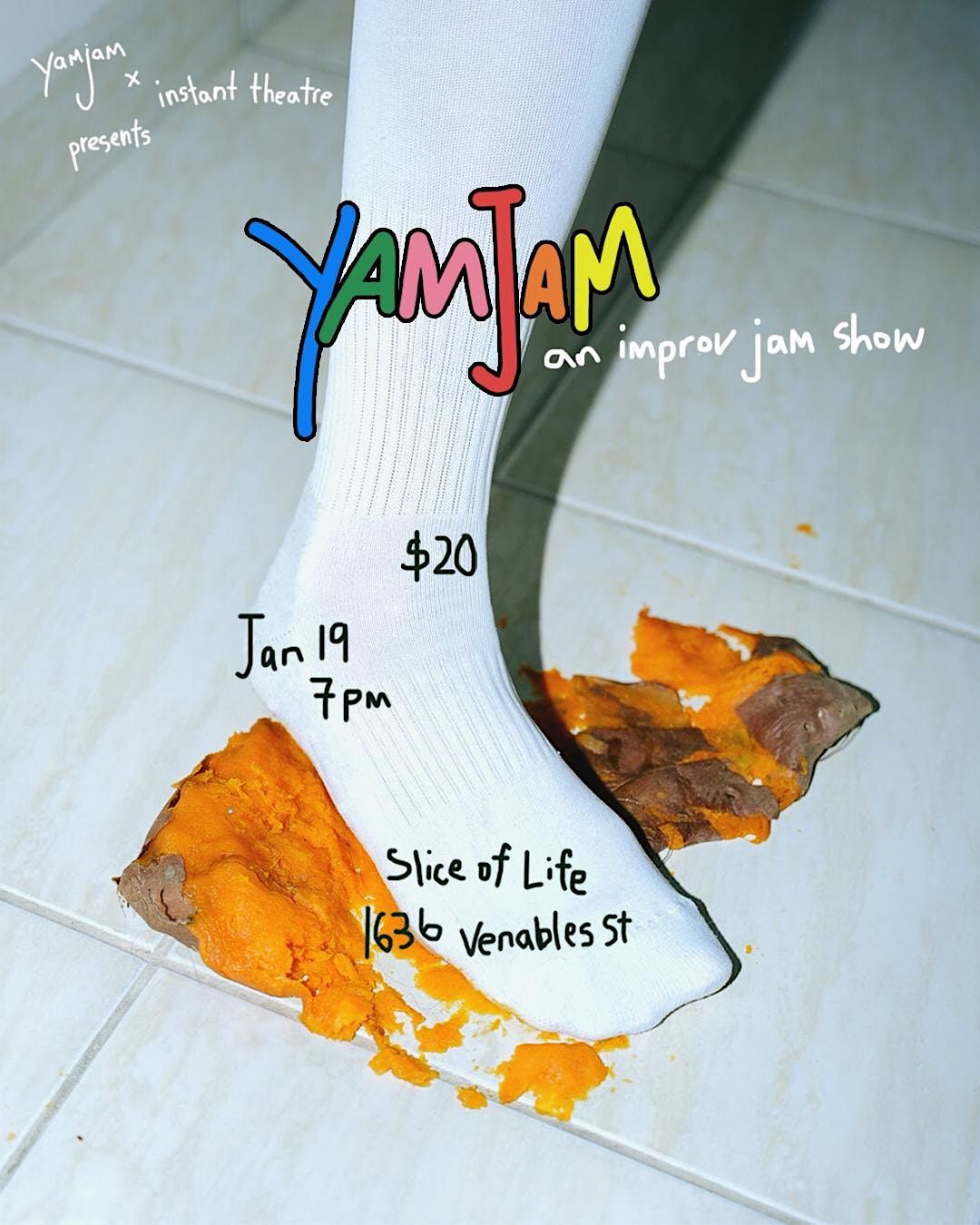 Instant Theatre & YamJam Presents: YamJam, An Improv Jam Show
