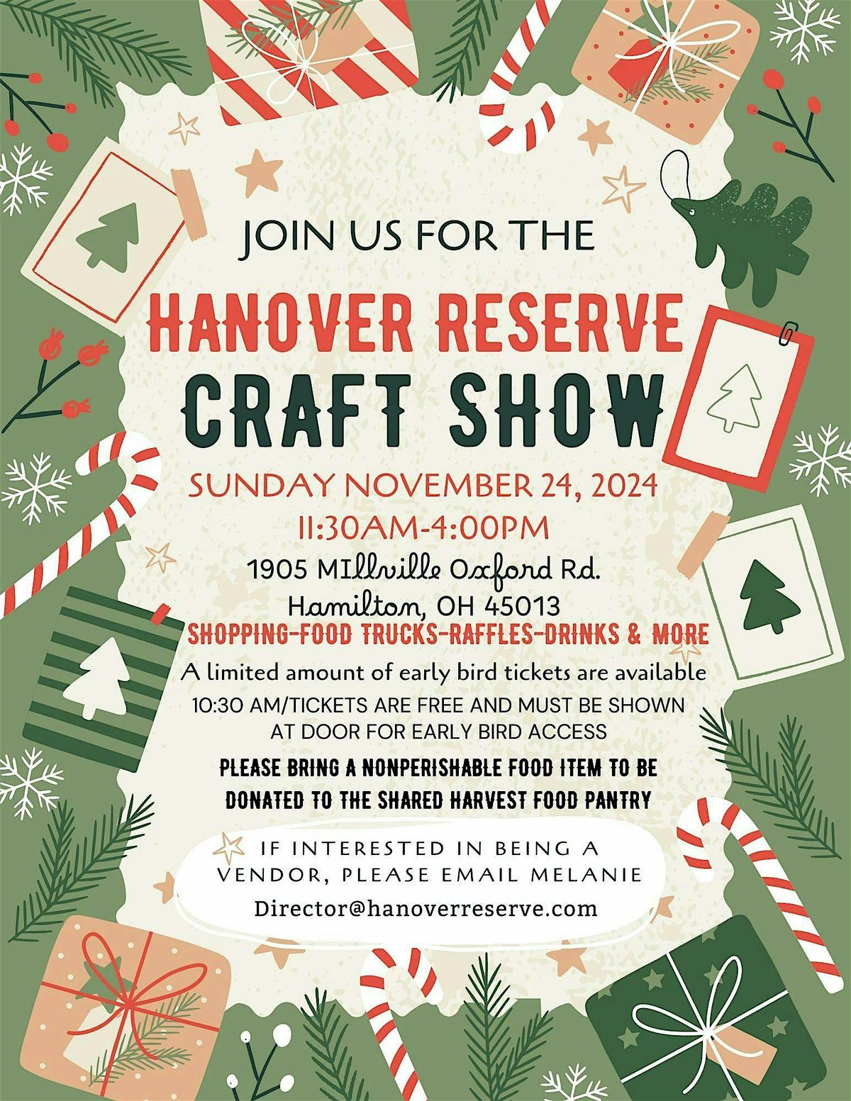 Hanover Reserve Craft Show