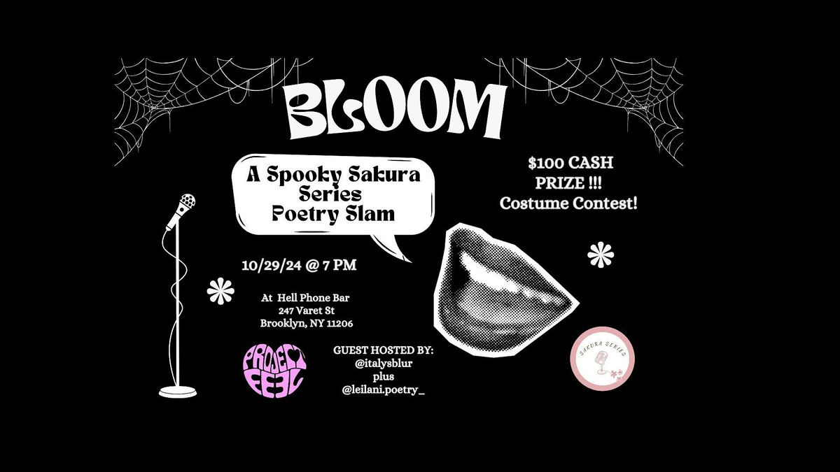 BLOOM: A Halloween Poetry Slam