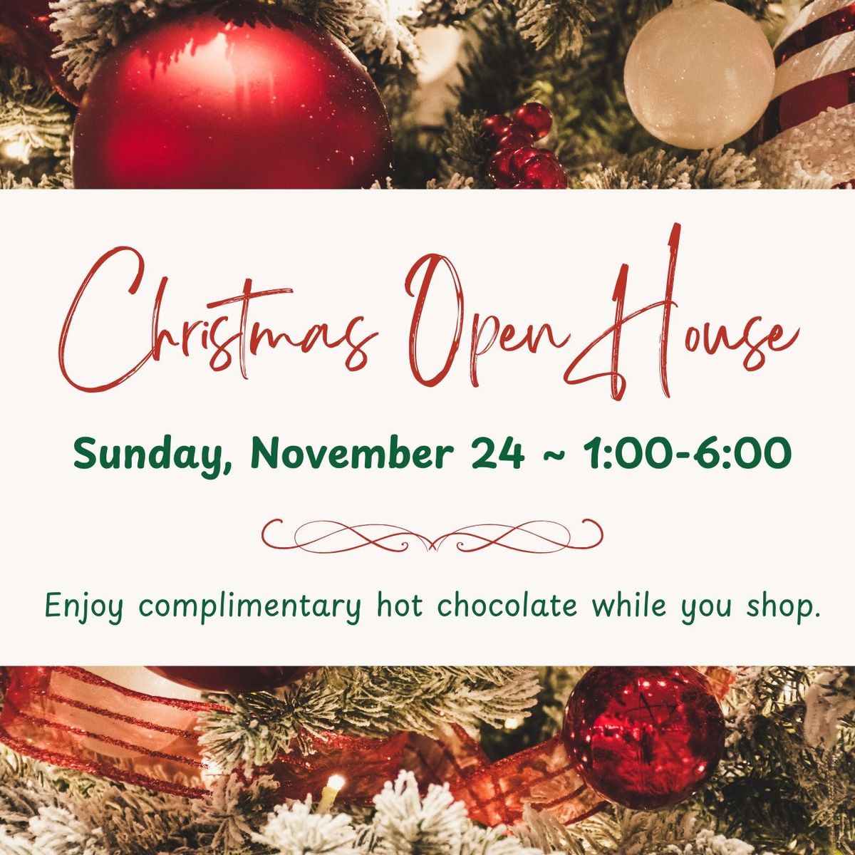 Christmas Open House~Uptown Lexington