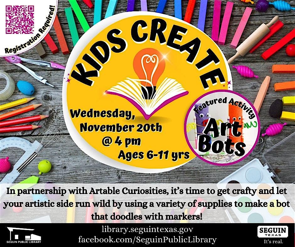 Kids Create: Art Bots