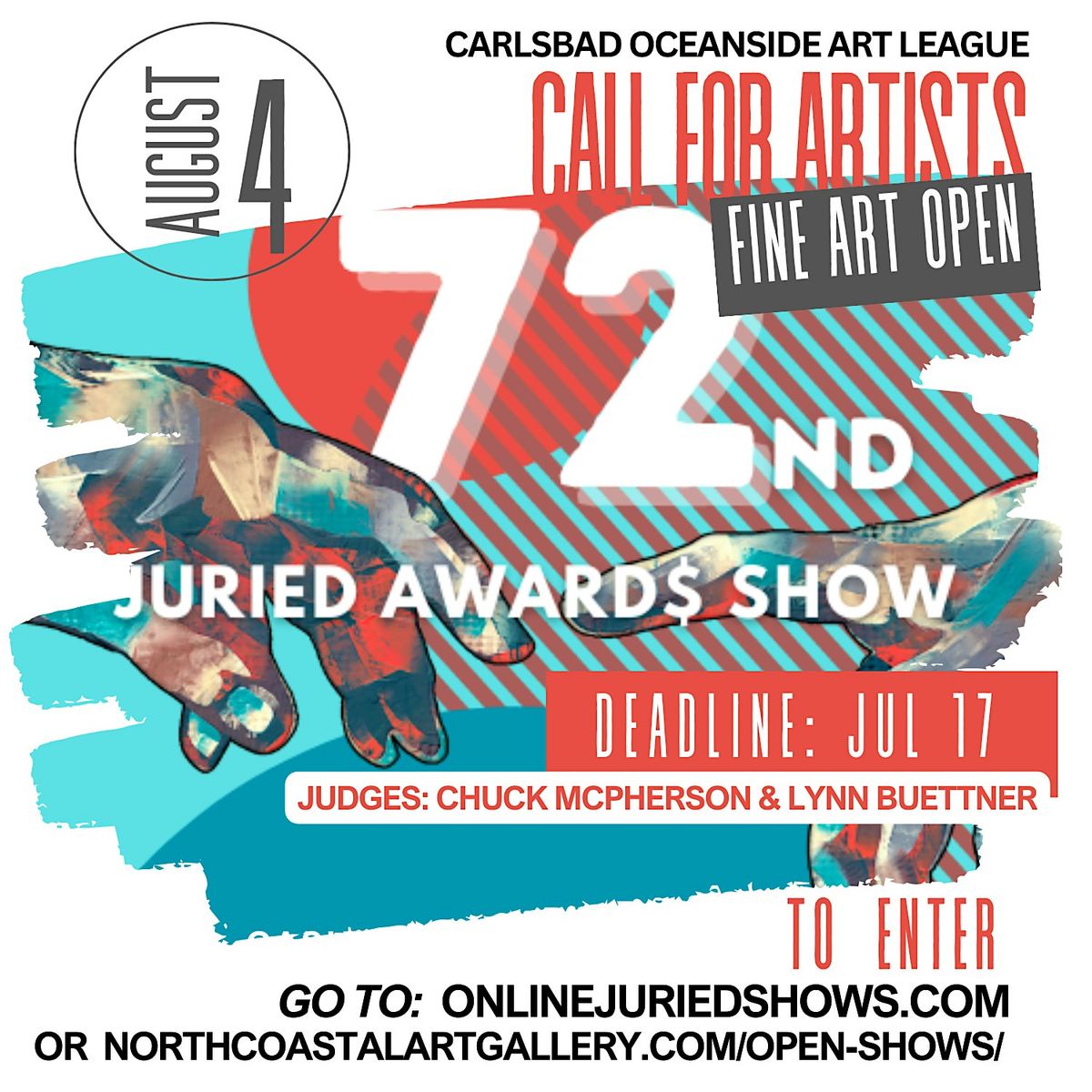 Open Call for Artists: 72nd Fine Art Open Awards Show