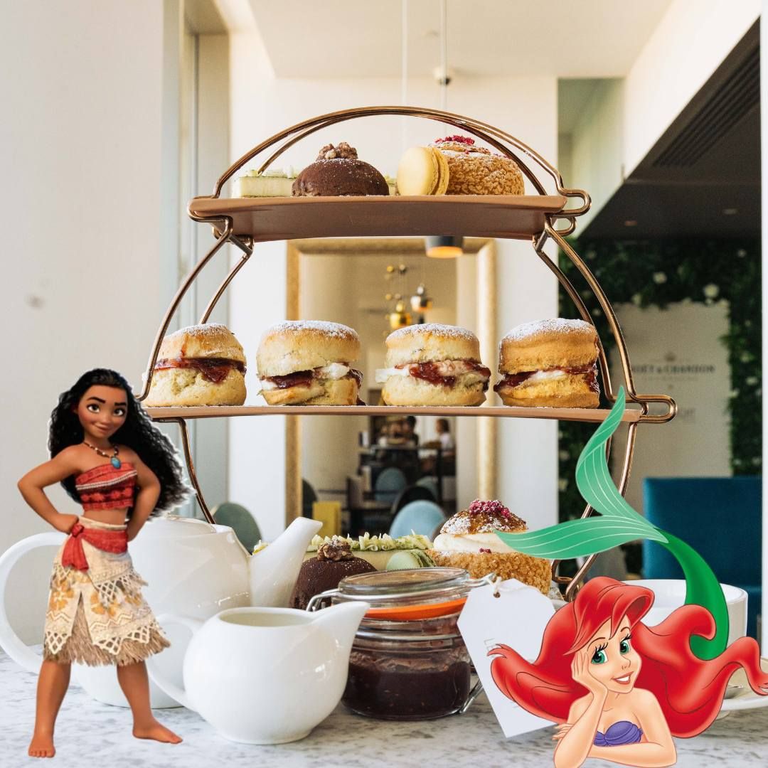 Moana & Ariel's Tropical Tea Party \ud83c\udf34\ud83c\udf3a\u26f1