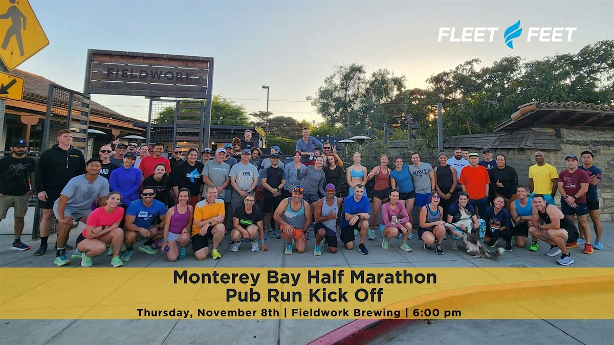 Pub Run Kick Off for Monterey Bay Half Marathon Weekend