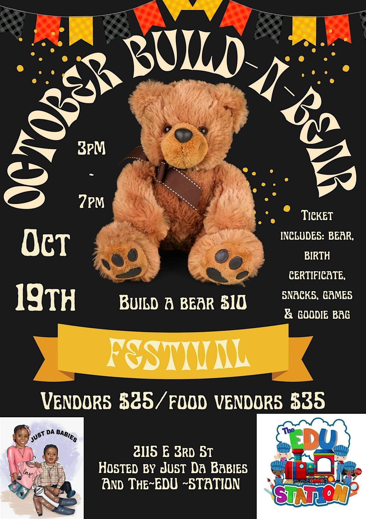 October Build-A-Bear Festival