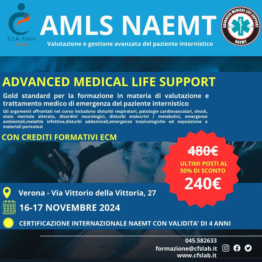 AMLS NAEMT Advanced Medical Life Support