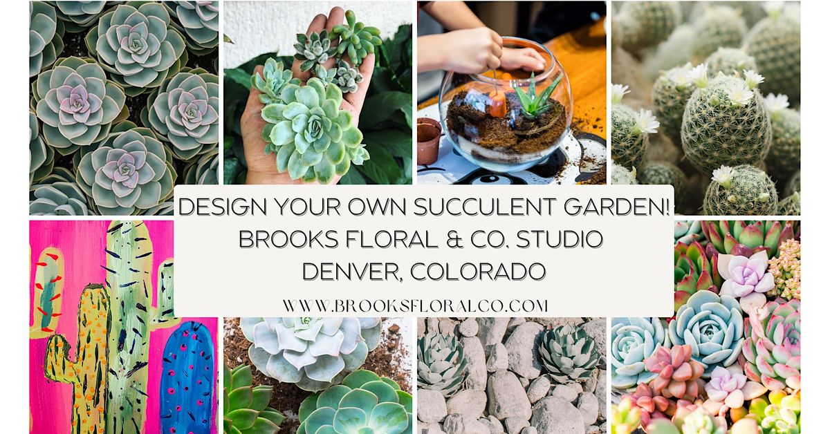 Succulent Garden Design Workshop