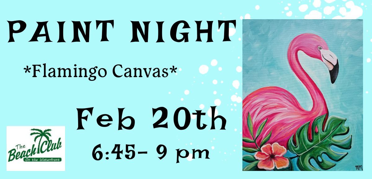 Flamingo Paint Night 