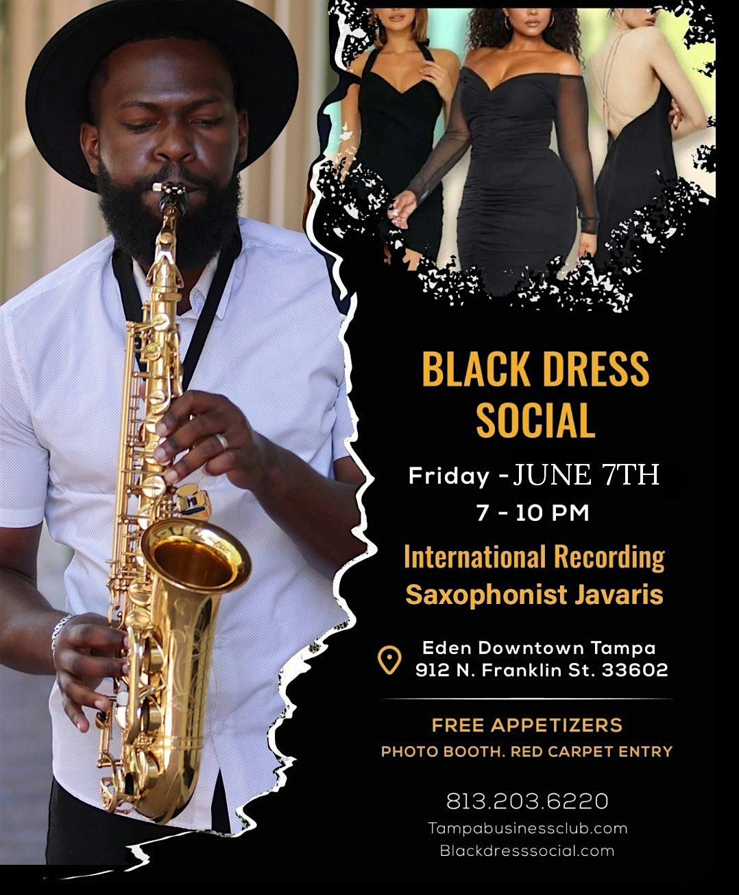 Black Dress\/Tie Networking Social