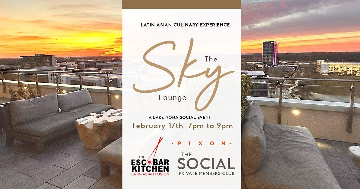 Elevated Flavors: Latin-Asian Culinary Tasting at the Sky Lounge Rooftop