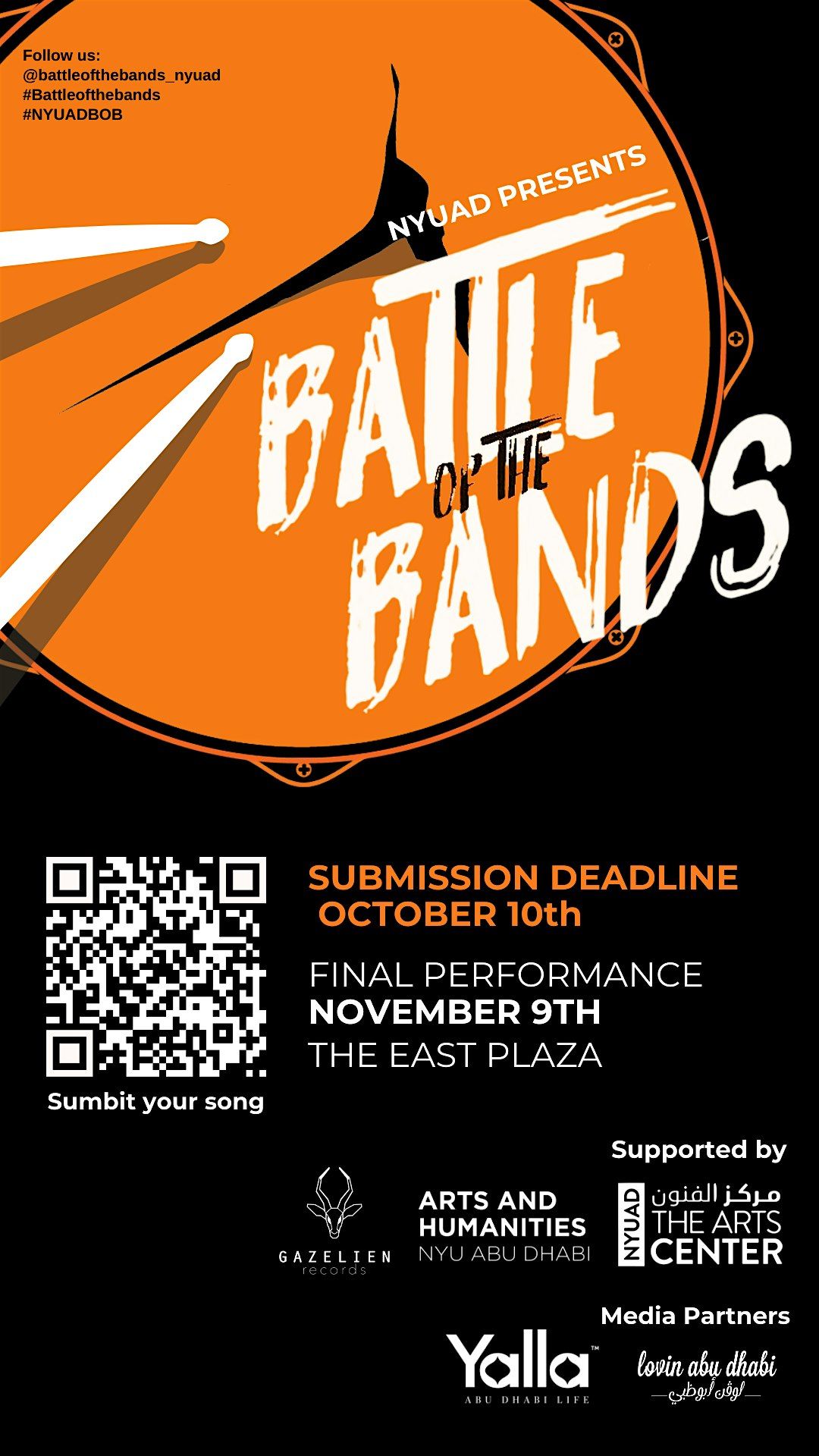 Battle of The Bands @ NYU Abu Dhabi