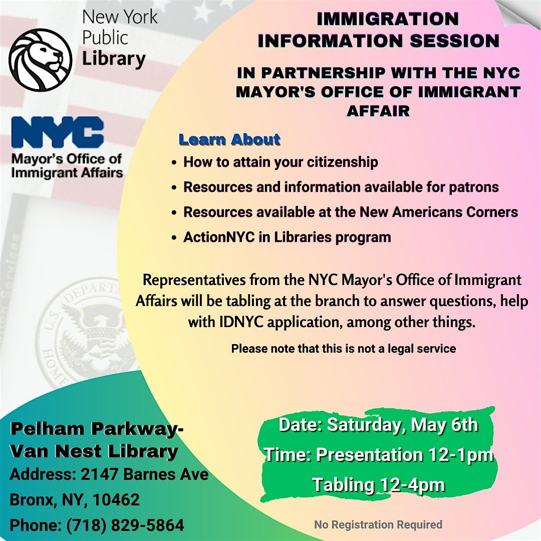 Immigration Information Session