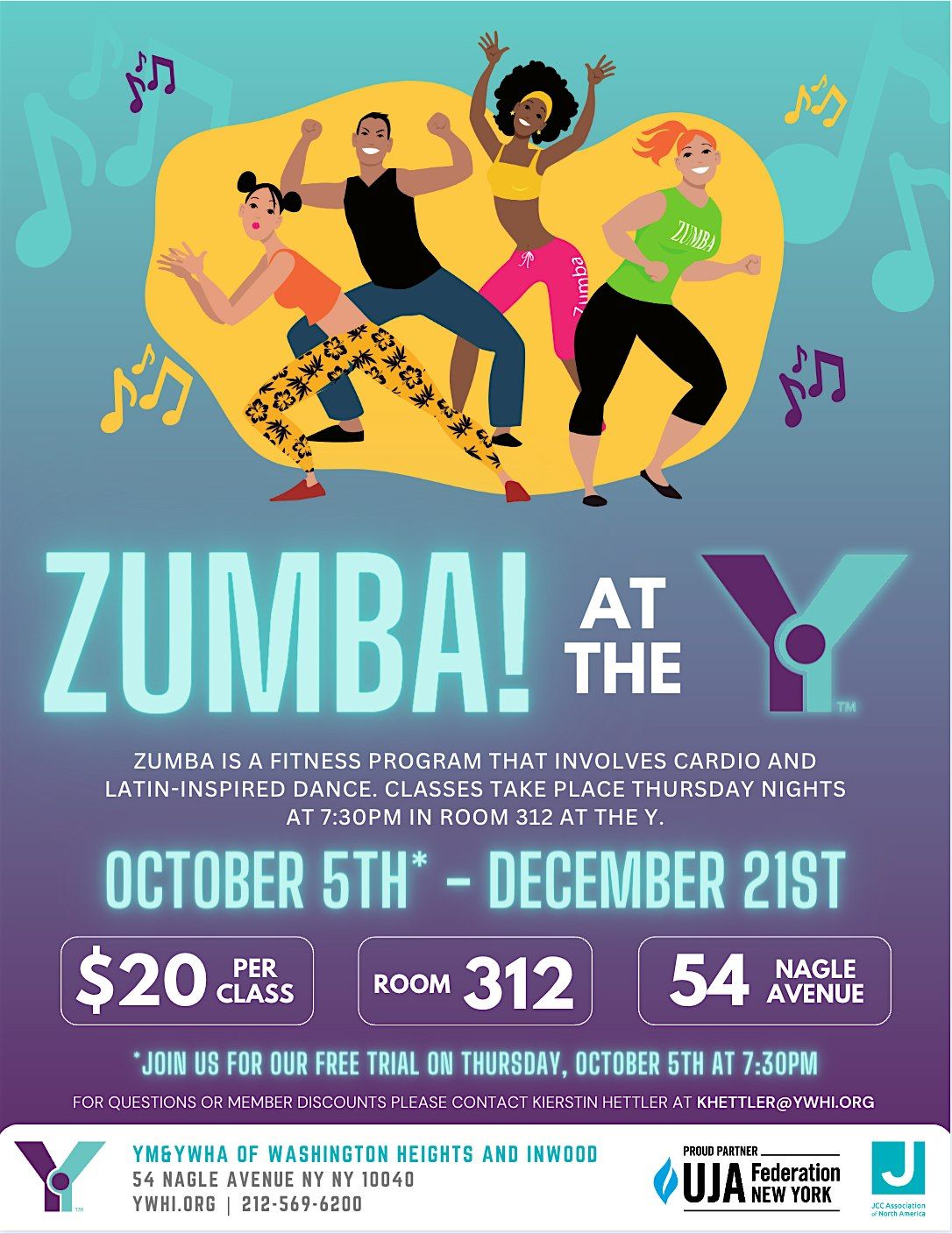 Zumba at the Y! Spring Series