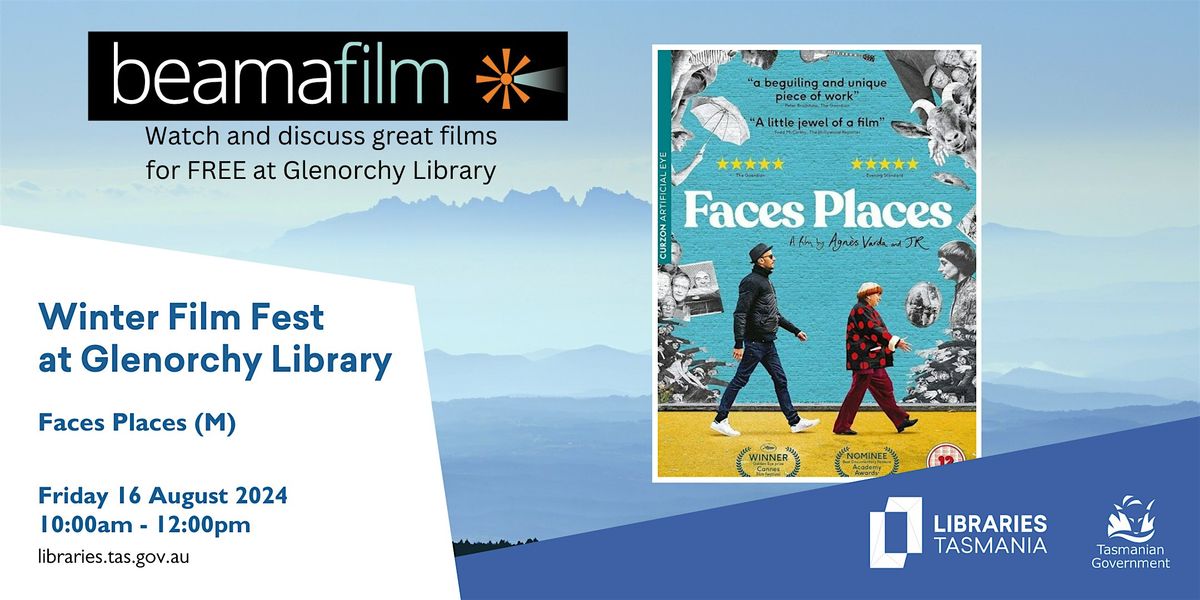 Winter Film Fest: Faces Places at Glenorchy Library