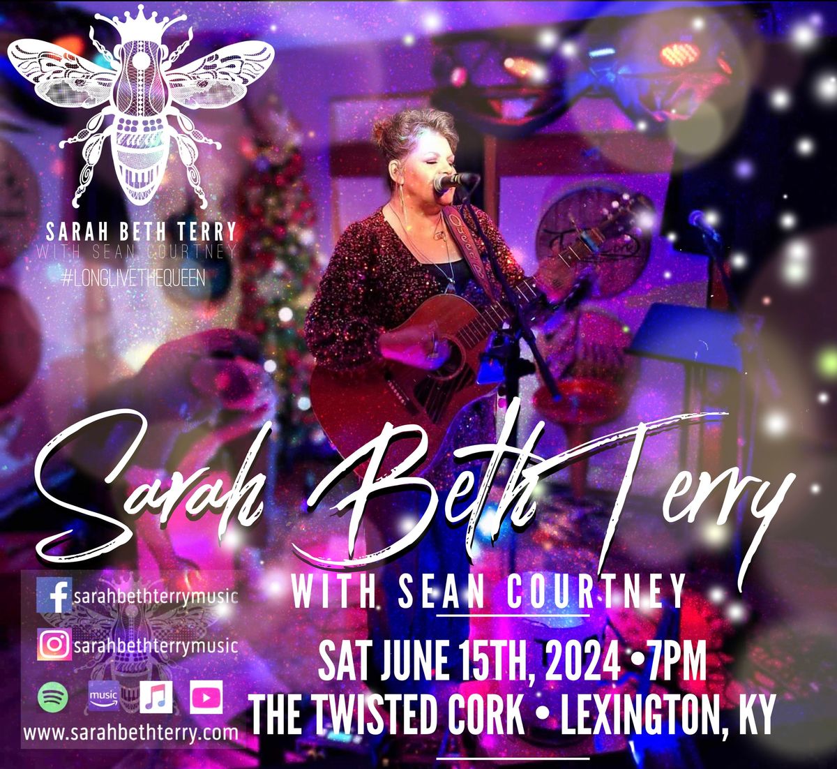 Sarah Beth Terry LIVE with Sean Courtney at The Twisted Cork - Lexington, KY