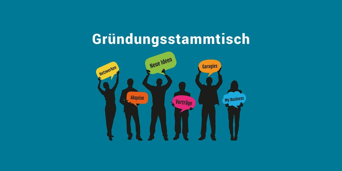 9. Gr\u00fcndungsstammtisch Dortmund am 14. November 2024, 17 bis 20 Uhr