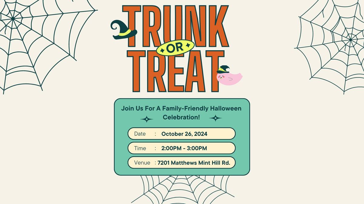 KIDS TRUNK-OR-TREAT EVENT @ Forest Trail House