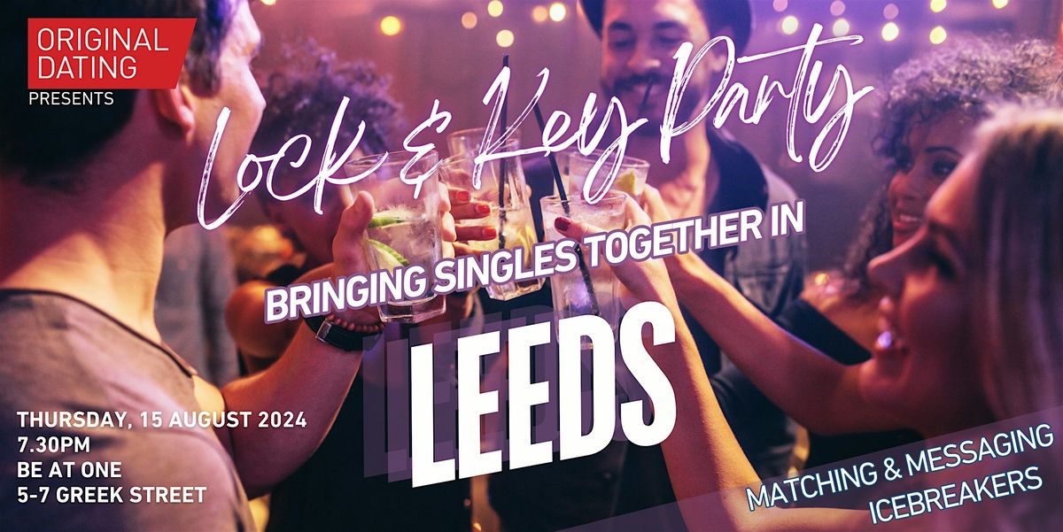 Autumn Singles Lock & Key Party - Leeds | Ages 30-45