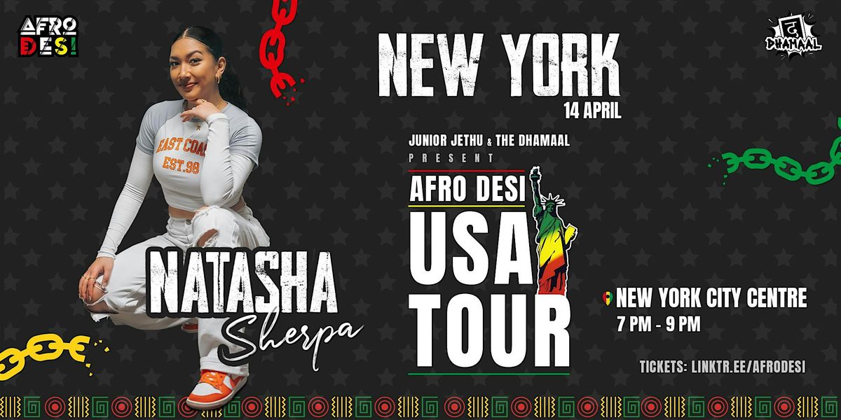 Natasha Sherpa (AfroDesi) New York  Bollywood Dance Workshop Apr 17 2024