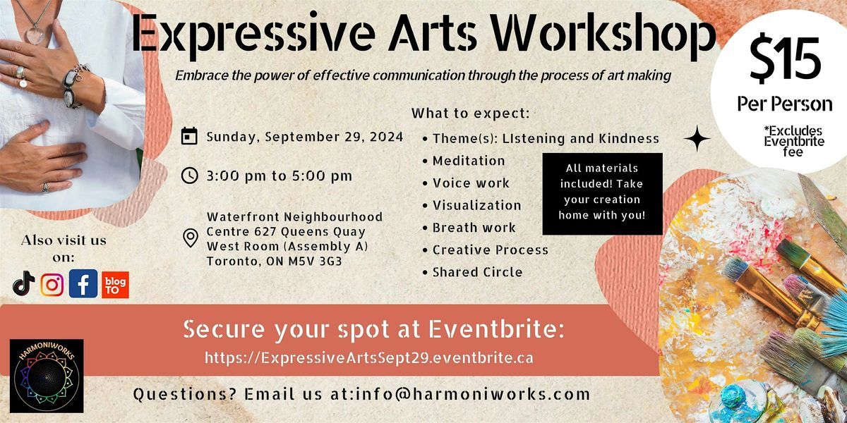 Expressive Arts Workshop for Groups