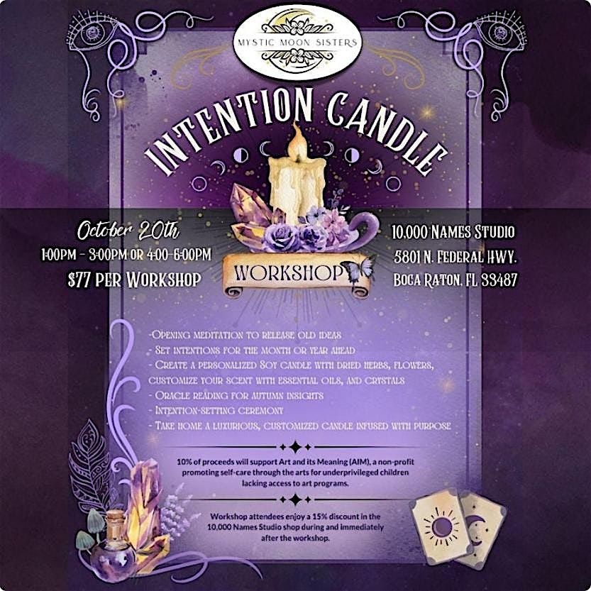 Luxury Intention Candle Making Experience