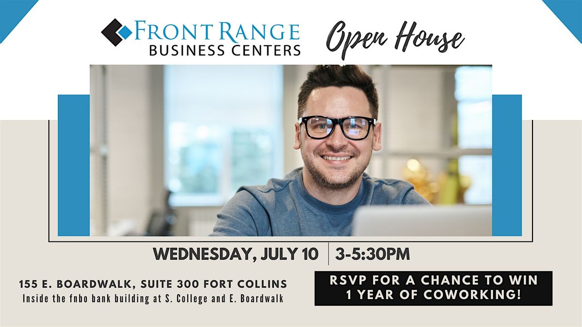 Front Range Business Centers NEW Coworking Space Open House