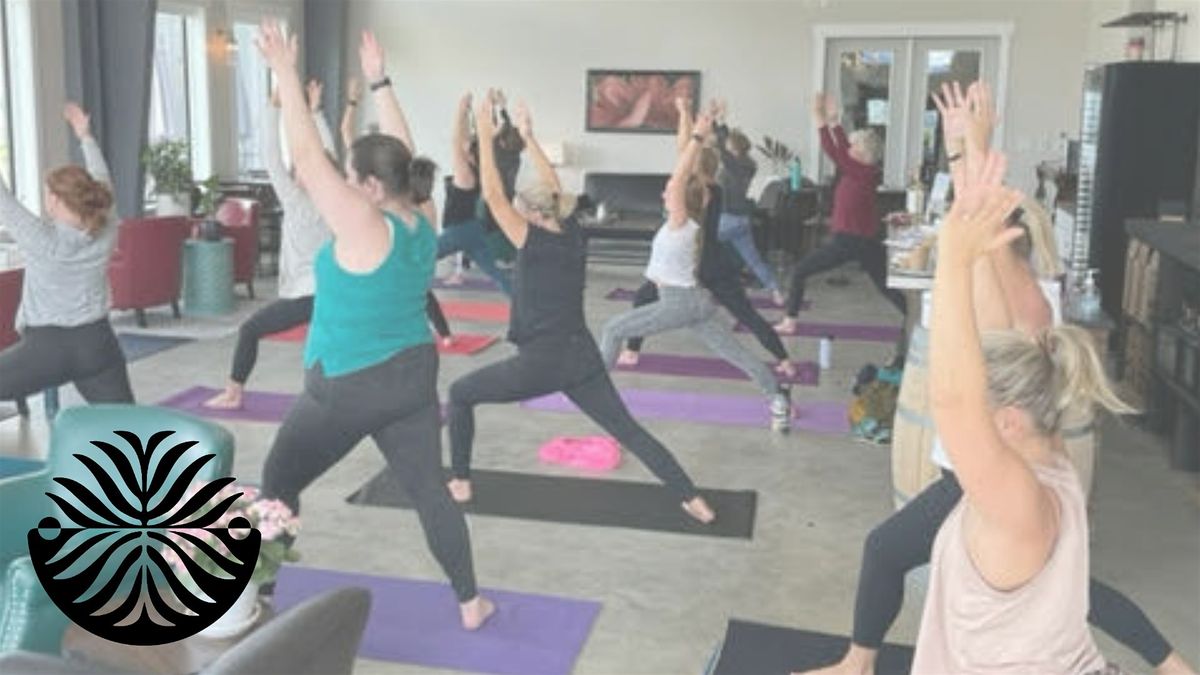 Yoga + Wine at Silver Bell Winery