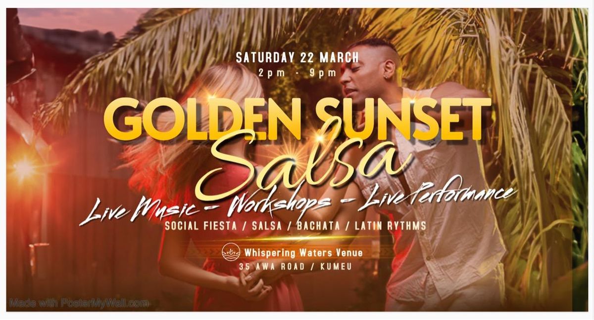 Golden Sunset Salsa Party