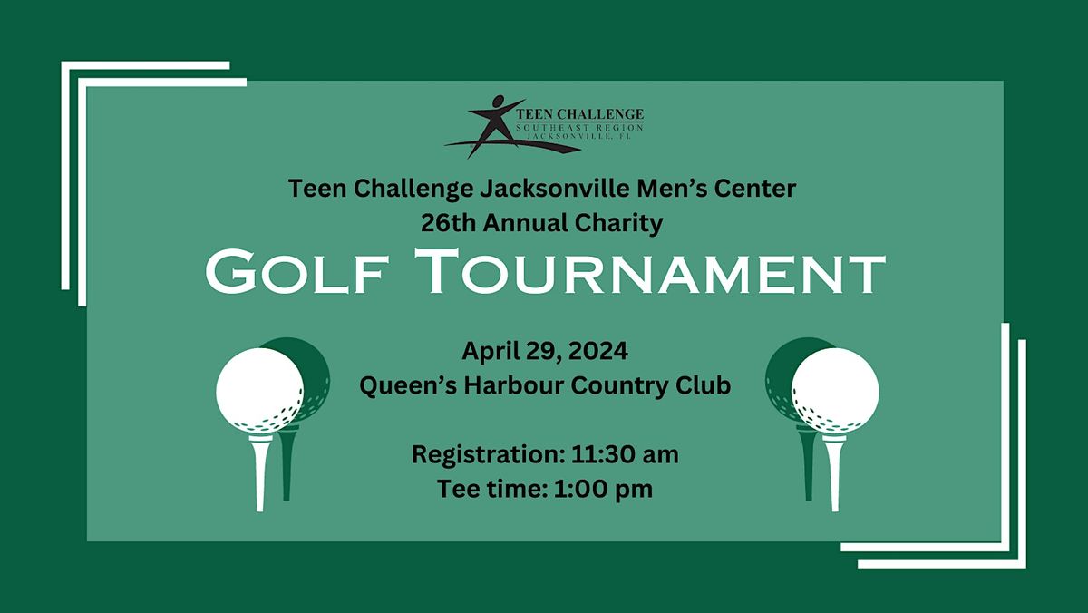 Teen Challenge Jacksonville 26th Annual Charity Golf Tournament