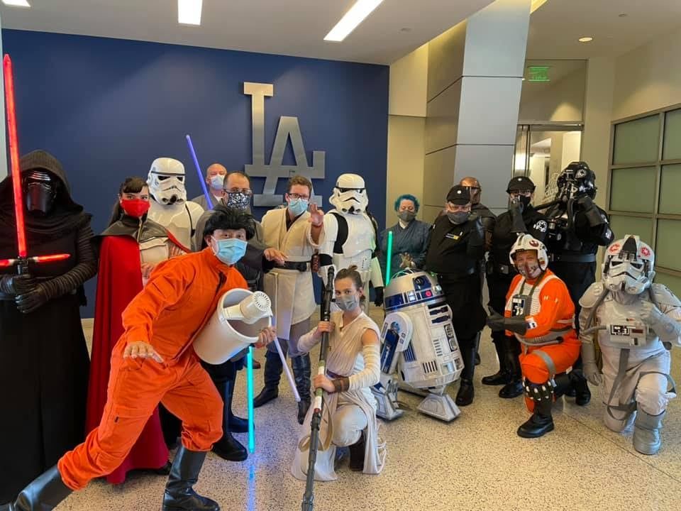 LA Dodgers Star Wars Night, Dodger Stadium, Los Angeles, 4 May 2022