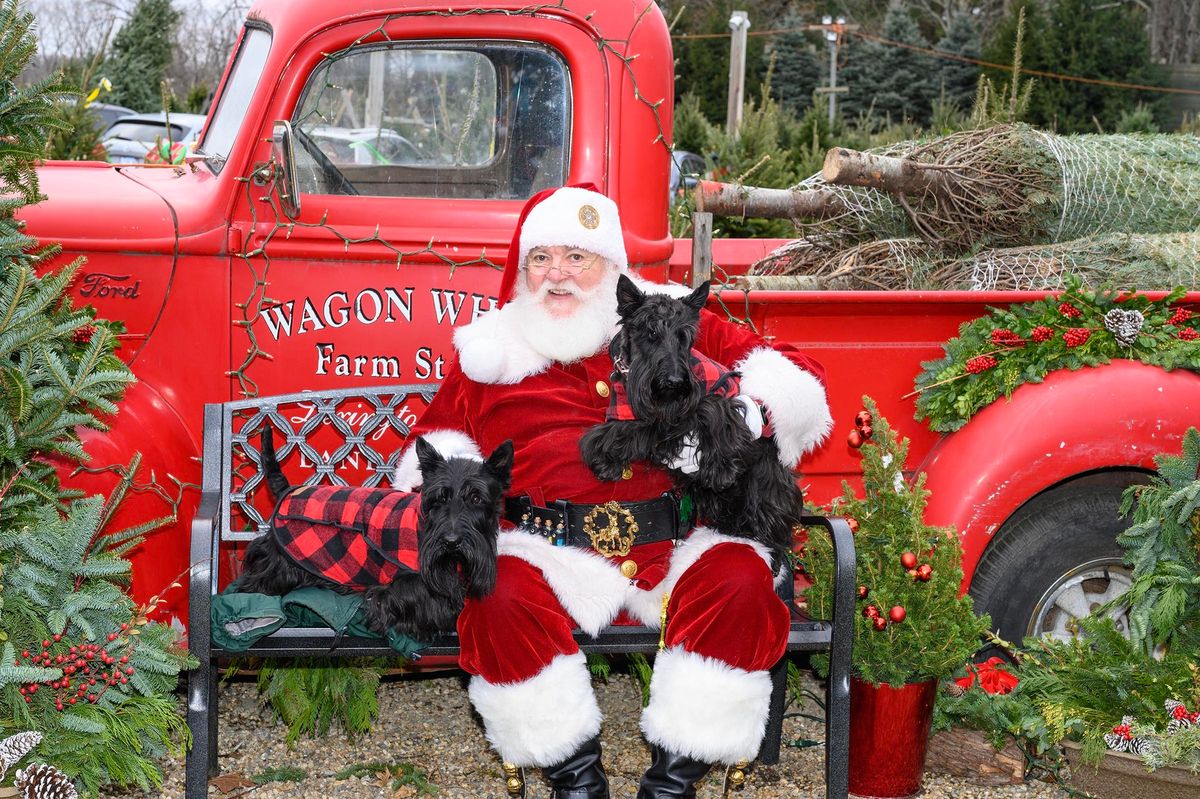 Santa is Visting Wagon Wheel!